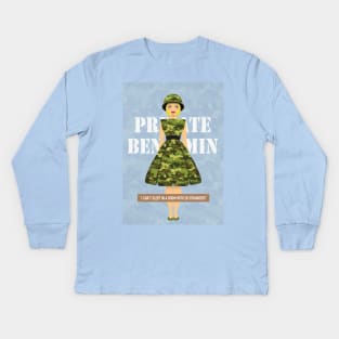 Private Benjamin - Alternative Movie Poster Kids Long Sleeve T-Shirt